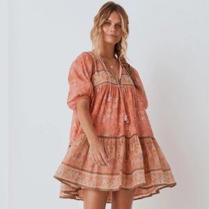 Seashell Boho Midi Dress- Coral Spell & The Gypsy
